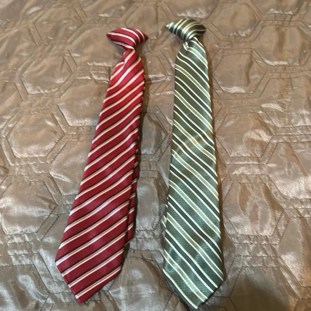Boys ties x 2